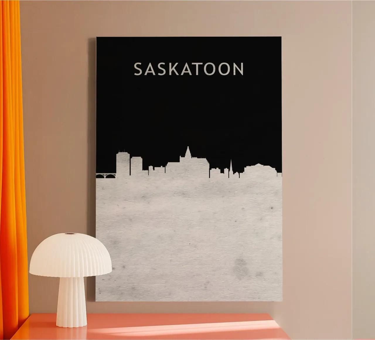 Saskatoon Canada tela con Cornice a cassetta da Travelstudio