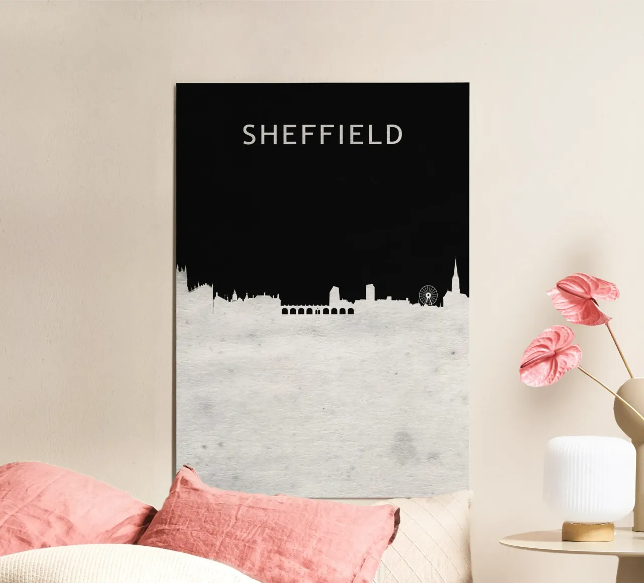 Sheffield England poster da Travelstudio