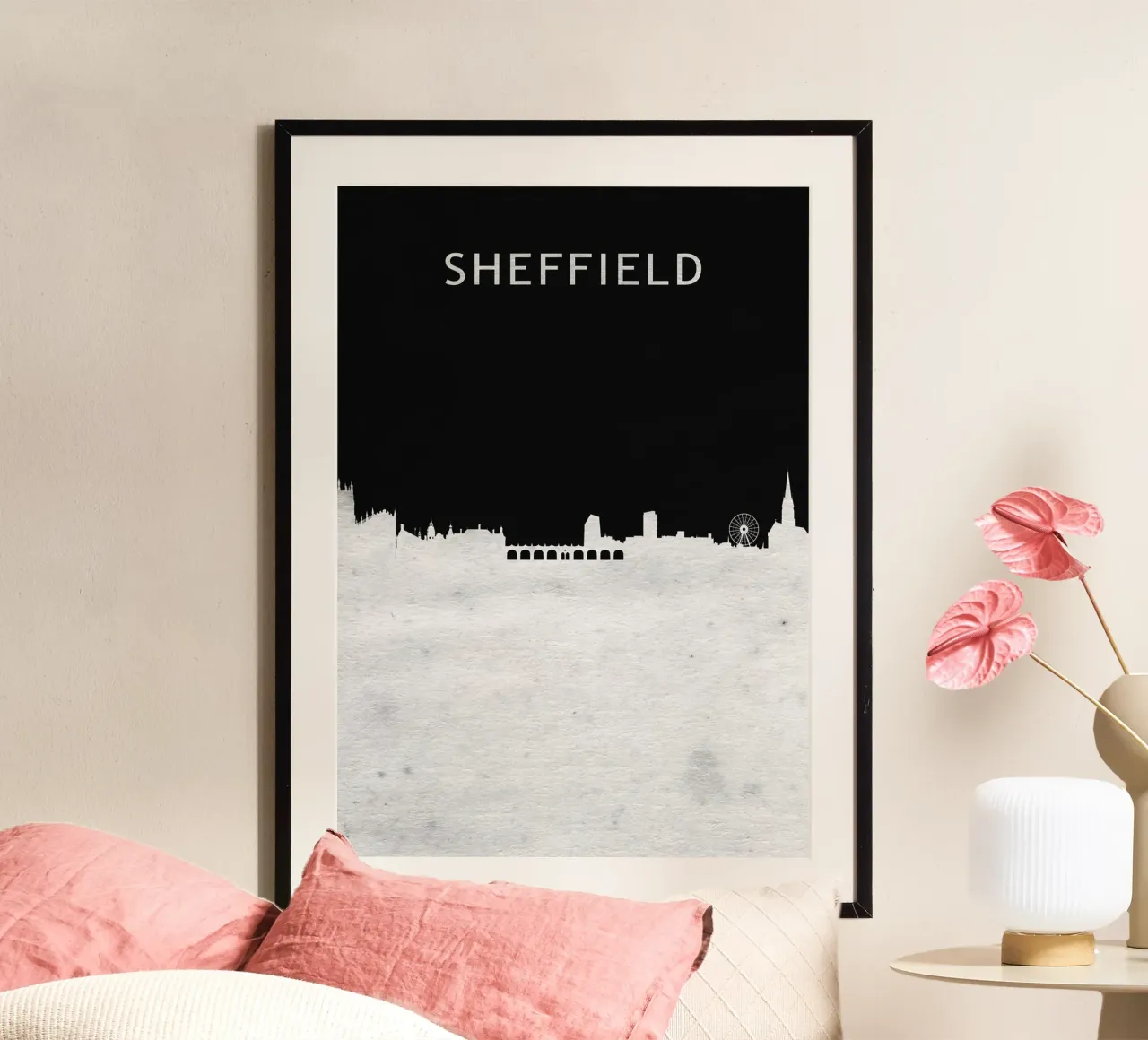 Sheffield England poster da Travelstudio