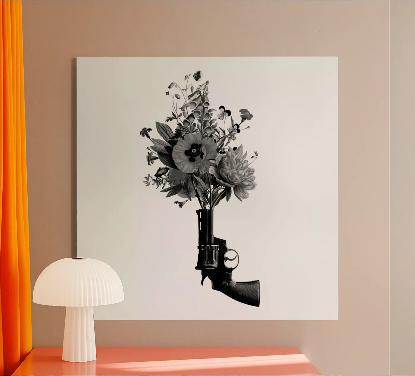 Revolver acrylic glass by Chris Wharton