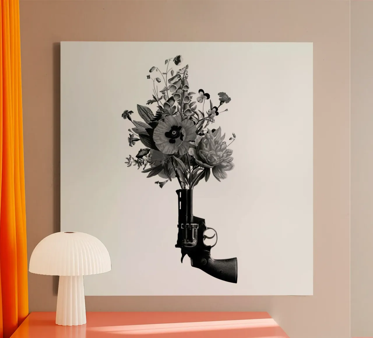 Revolver canvas by Chris Wharton