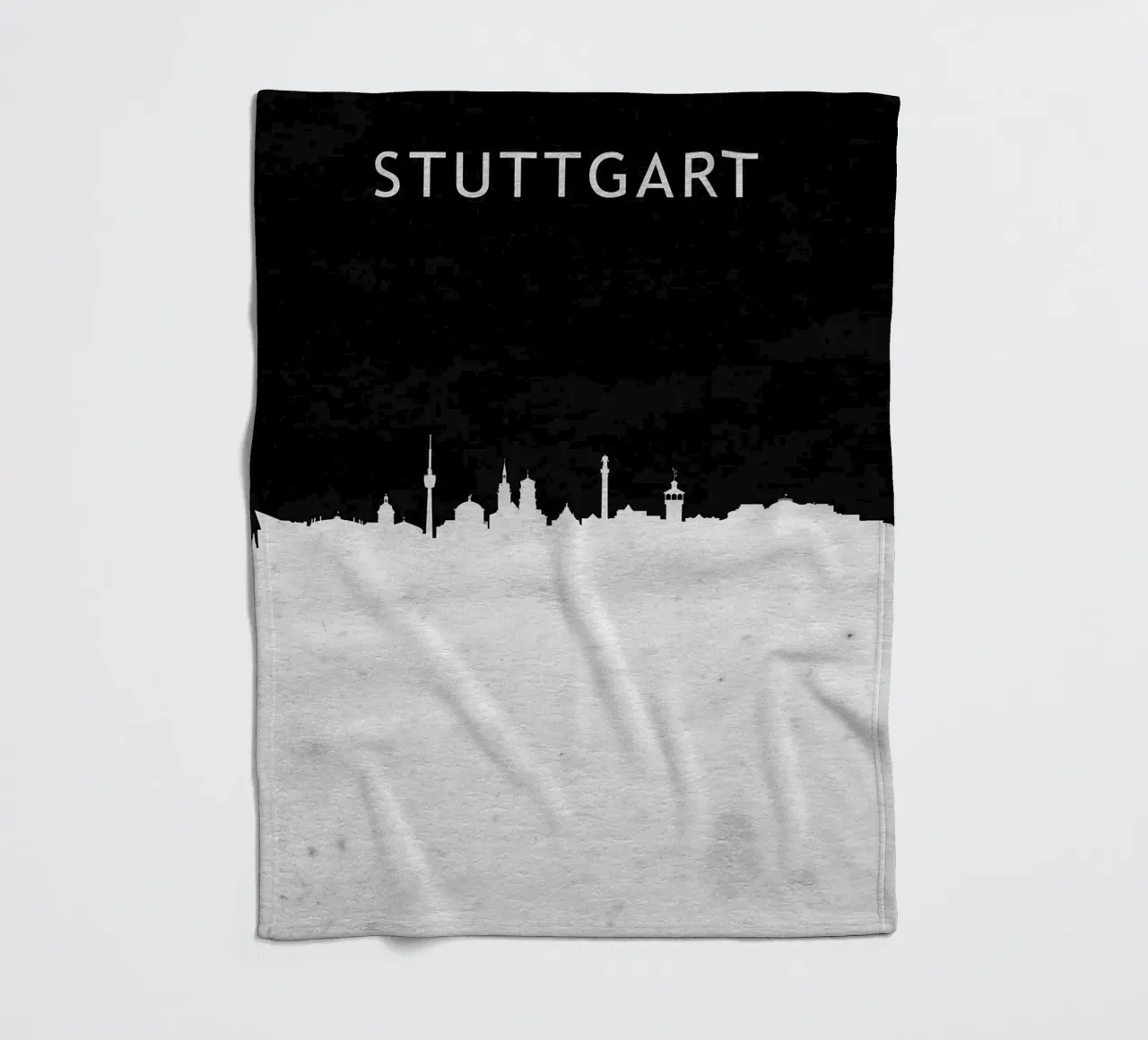 Stuttgart Germany coperta in pile da Travelstudio