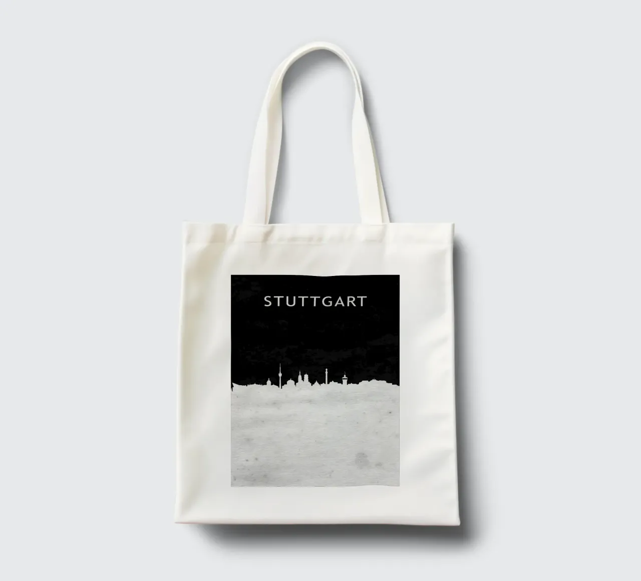 Stuttgart Germany borsa in juta da Travelstudio