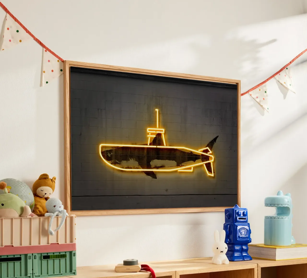 Yellow Submarine plexiglass da Octavian