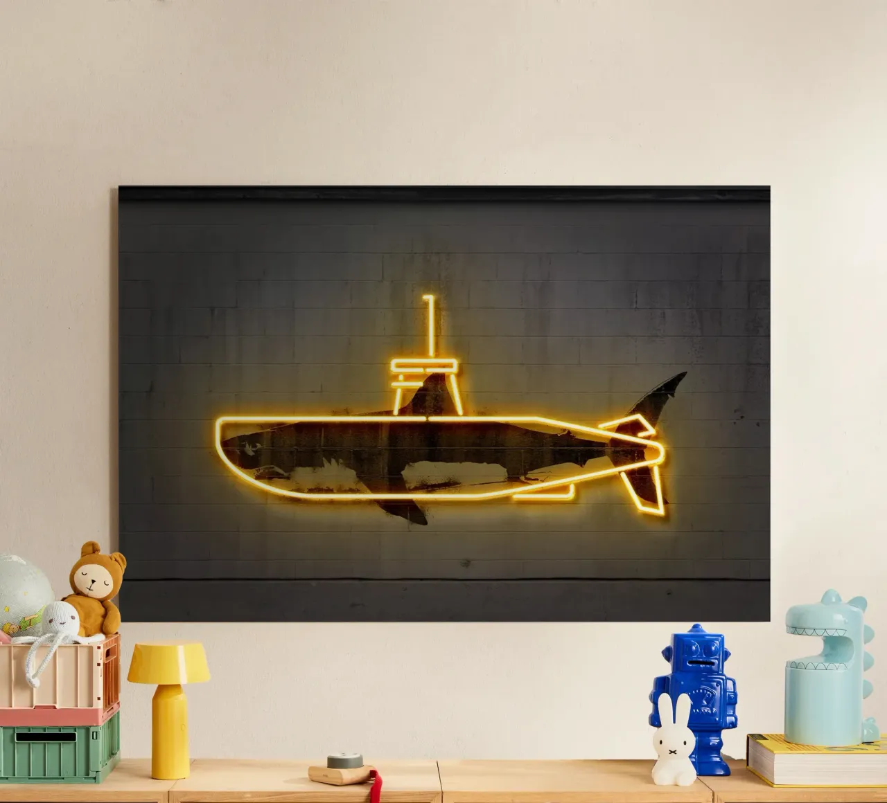 Yellow Submarine plexiglass da Octavian