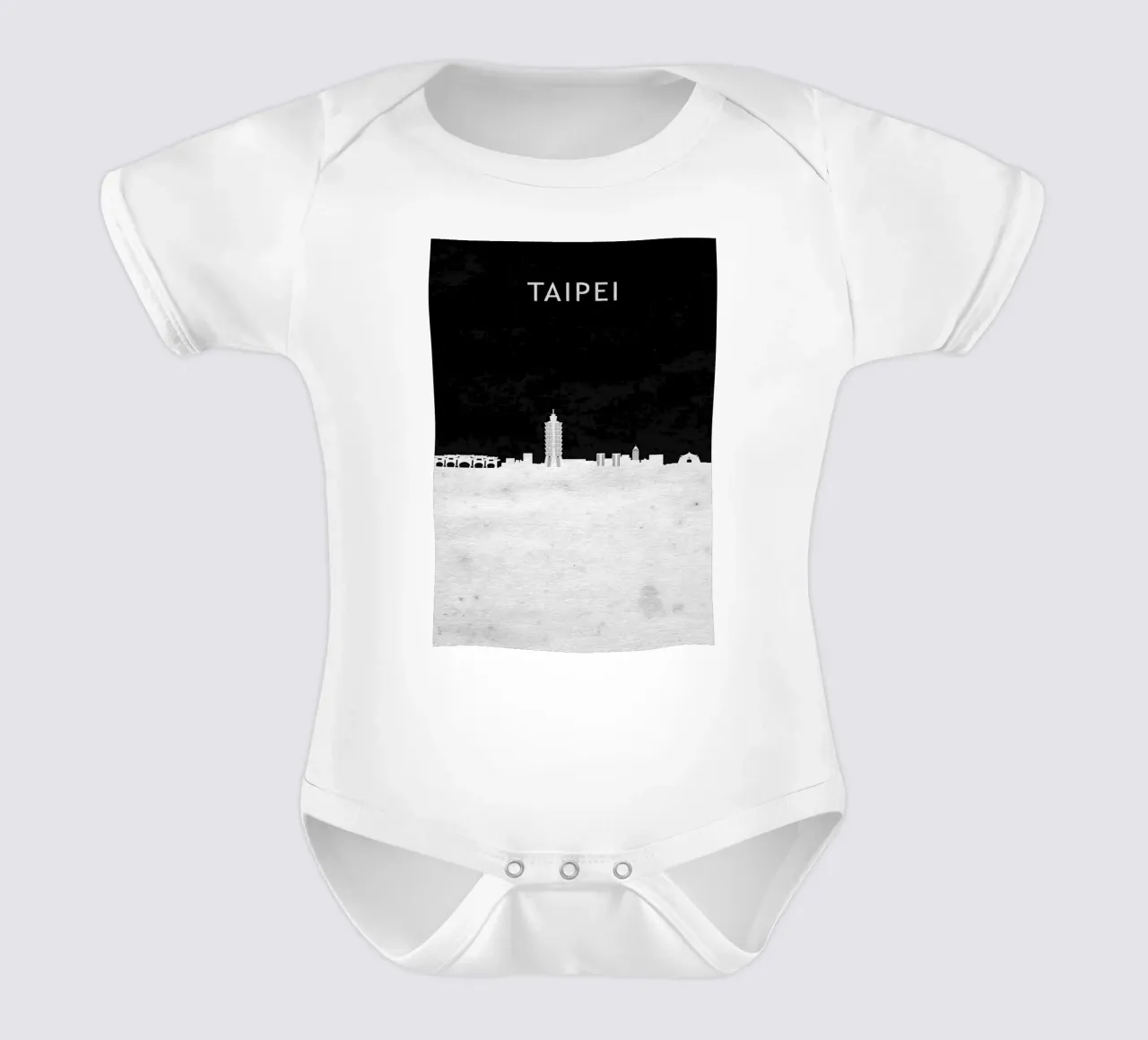 Taipei Taiwan body neonato maniche corte da Travelstudio