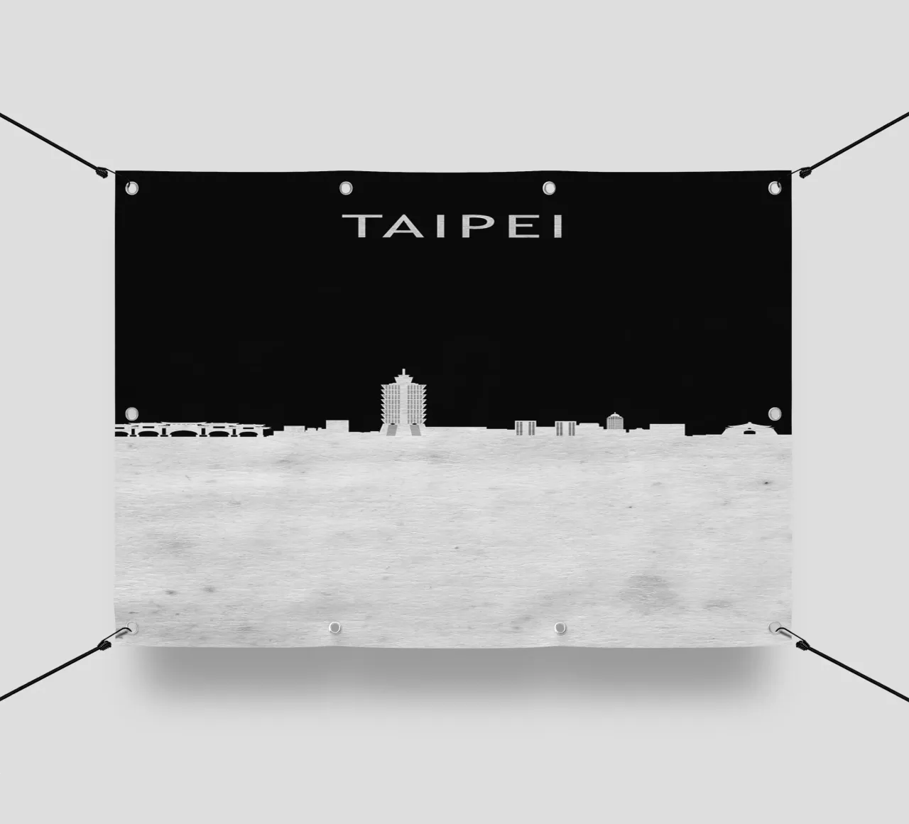 Taipei Taiwan telo in pvc da Travelstudio
