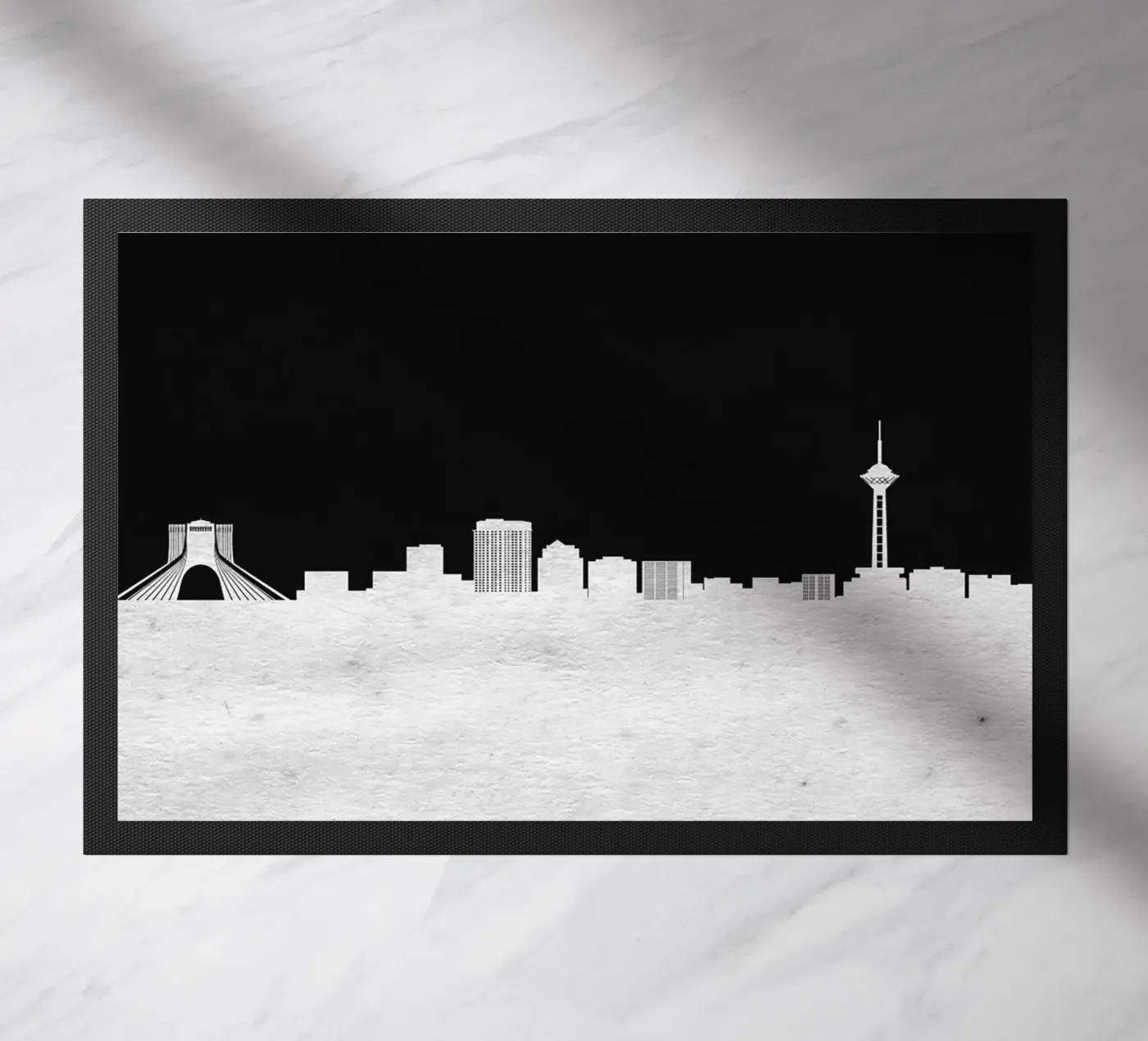 Tehran Iran deurmat van Travelstudio