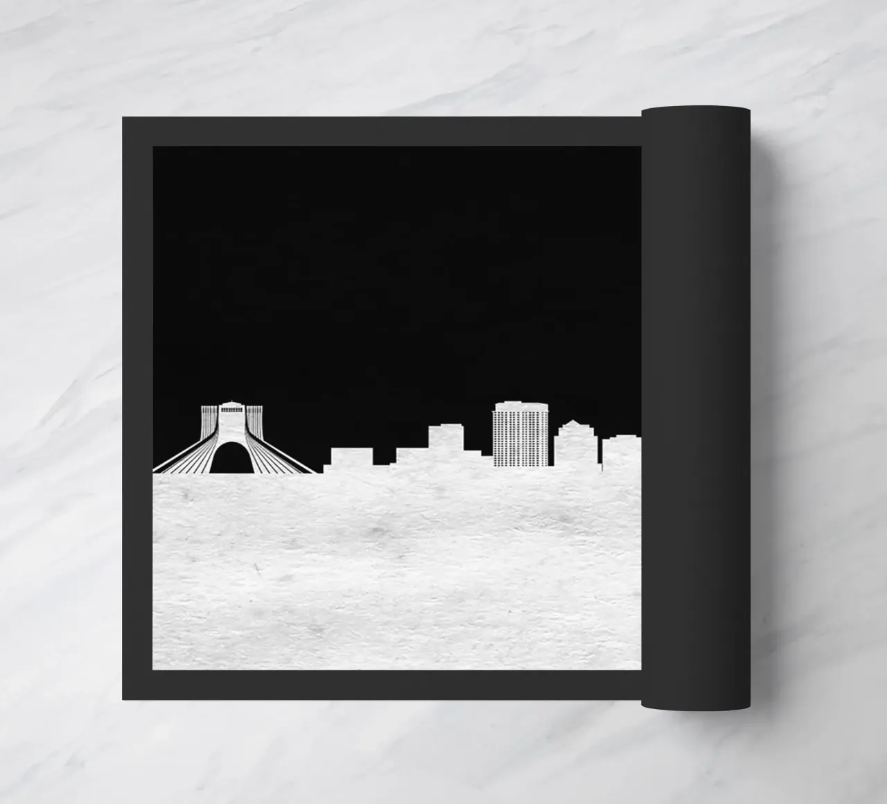 Tehran Iran deurmat van Travelstudio