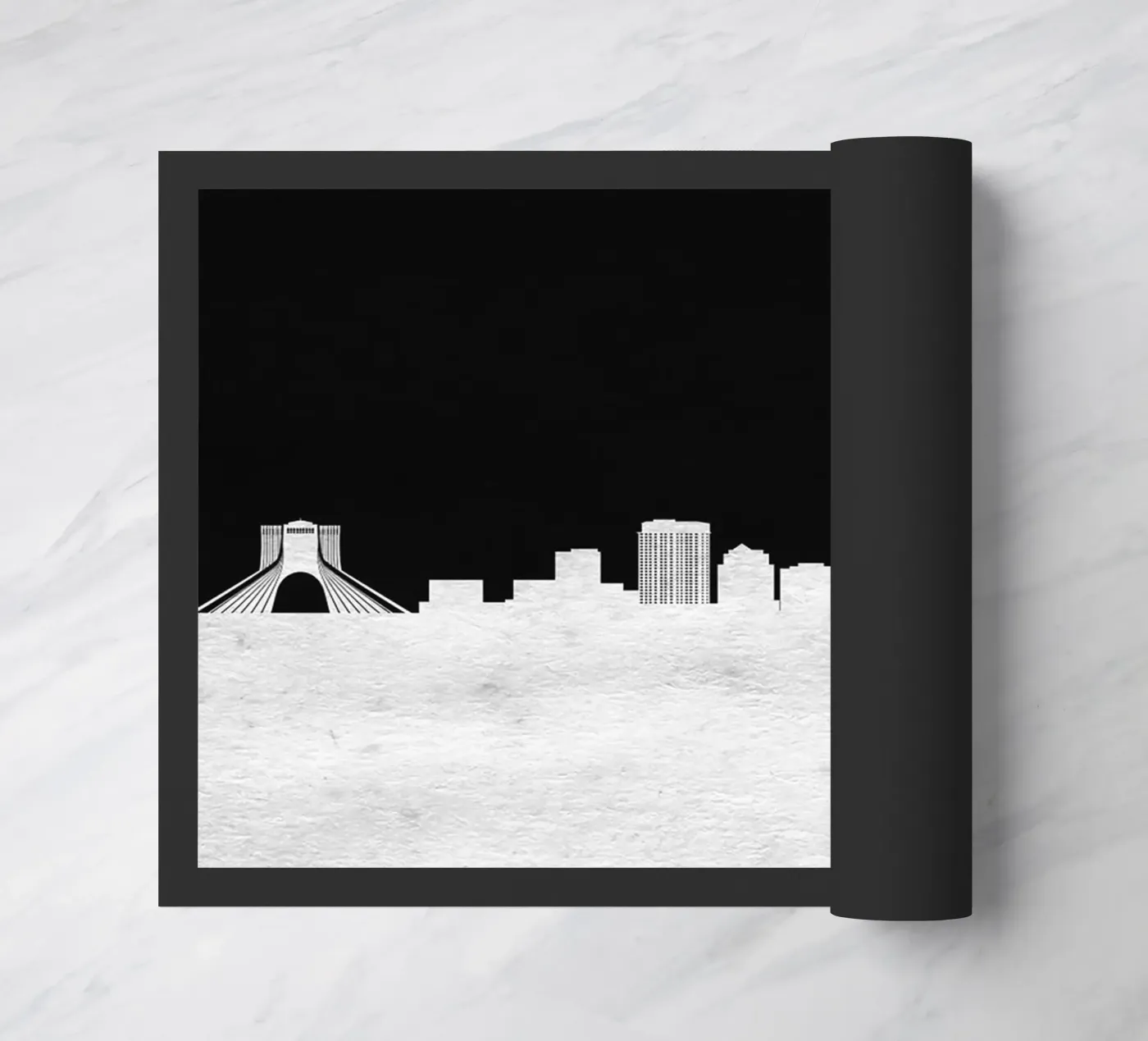 Tehran Iran deurmat van Travelstudio