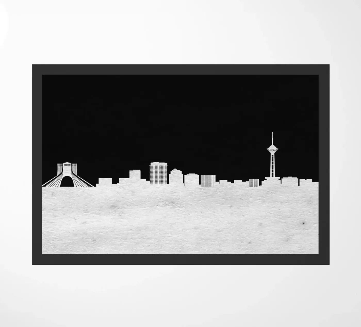 Tehran Iran deurmat van Travelstudio