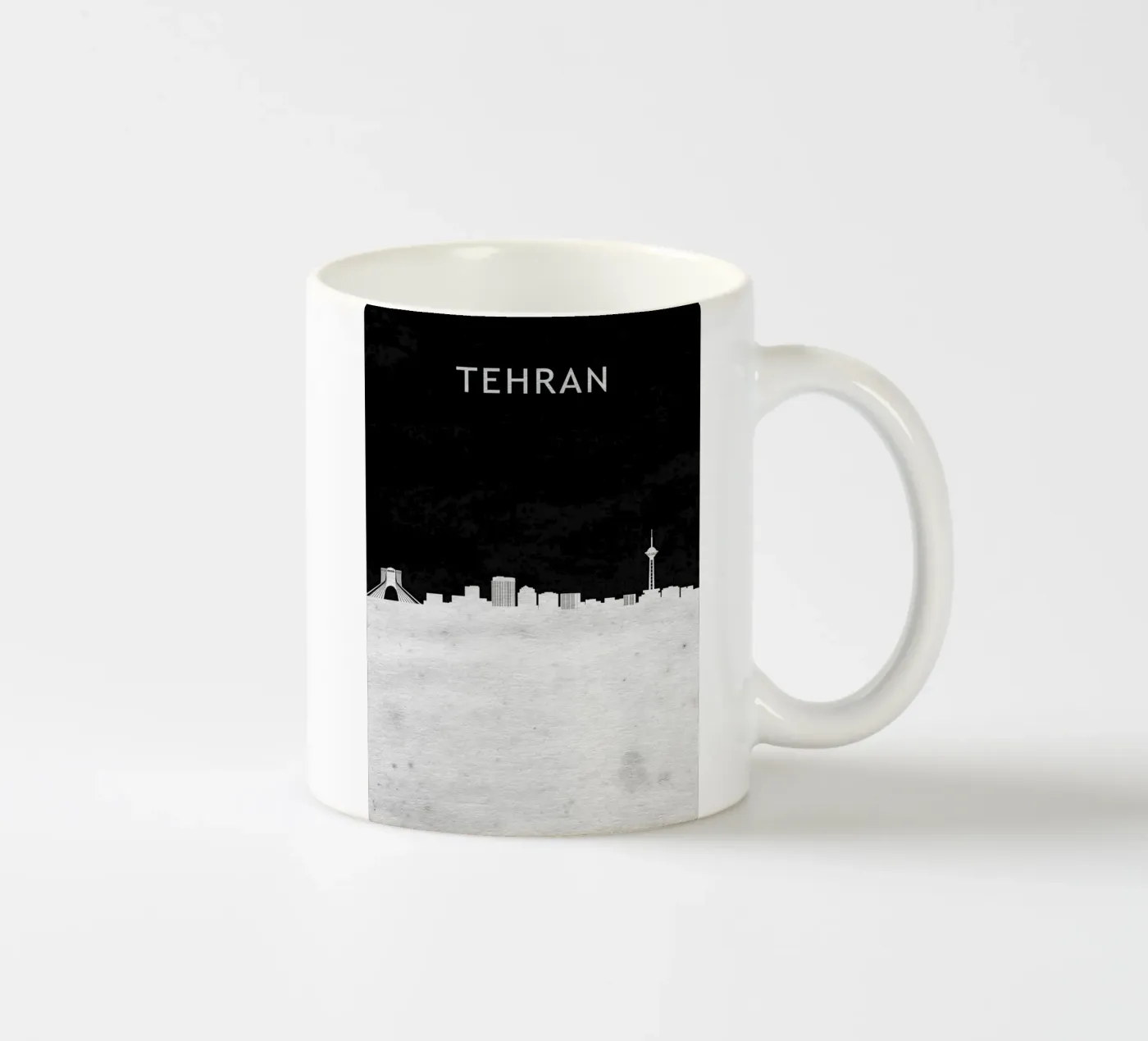 Tehran Iran ceramic mug by Travelstudio
