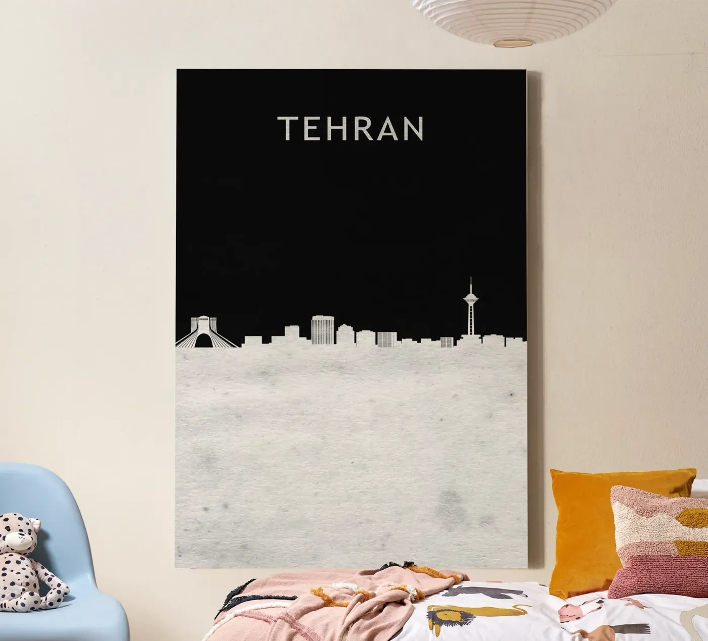 Tehran Iran tela da Travelstudio