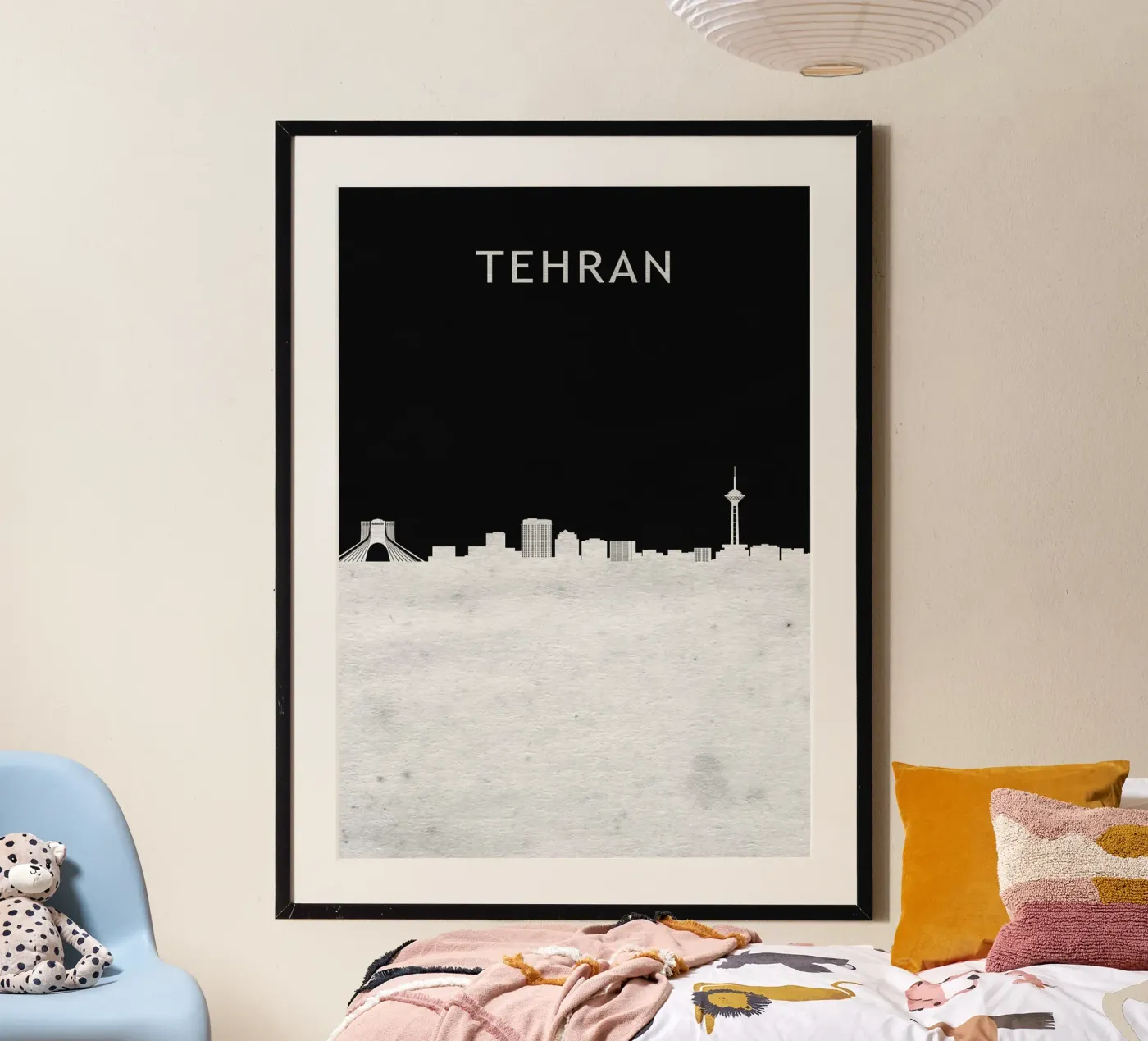 Tehran Iran poster da Travelstudio