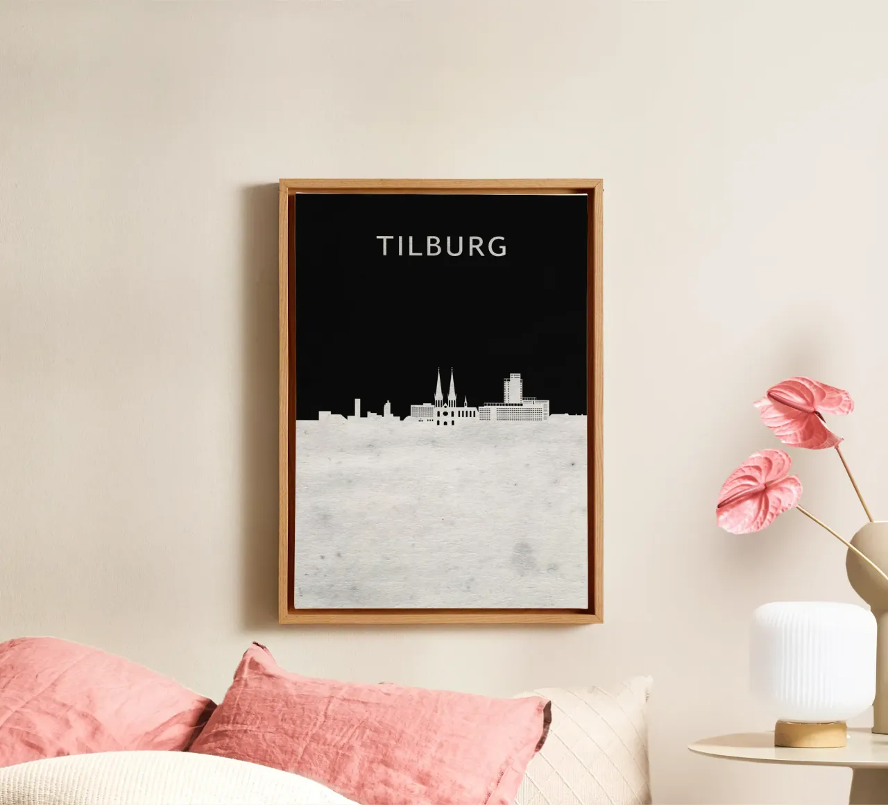 Tilburg Netherlands canvas by Travelstudio