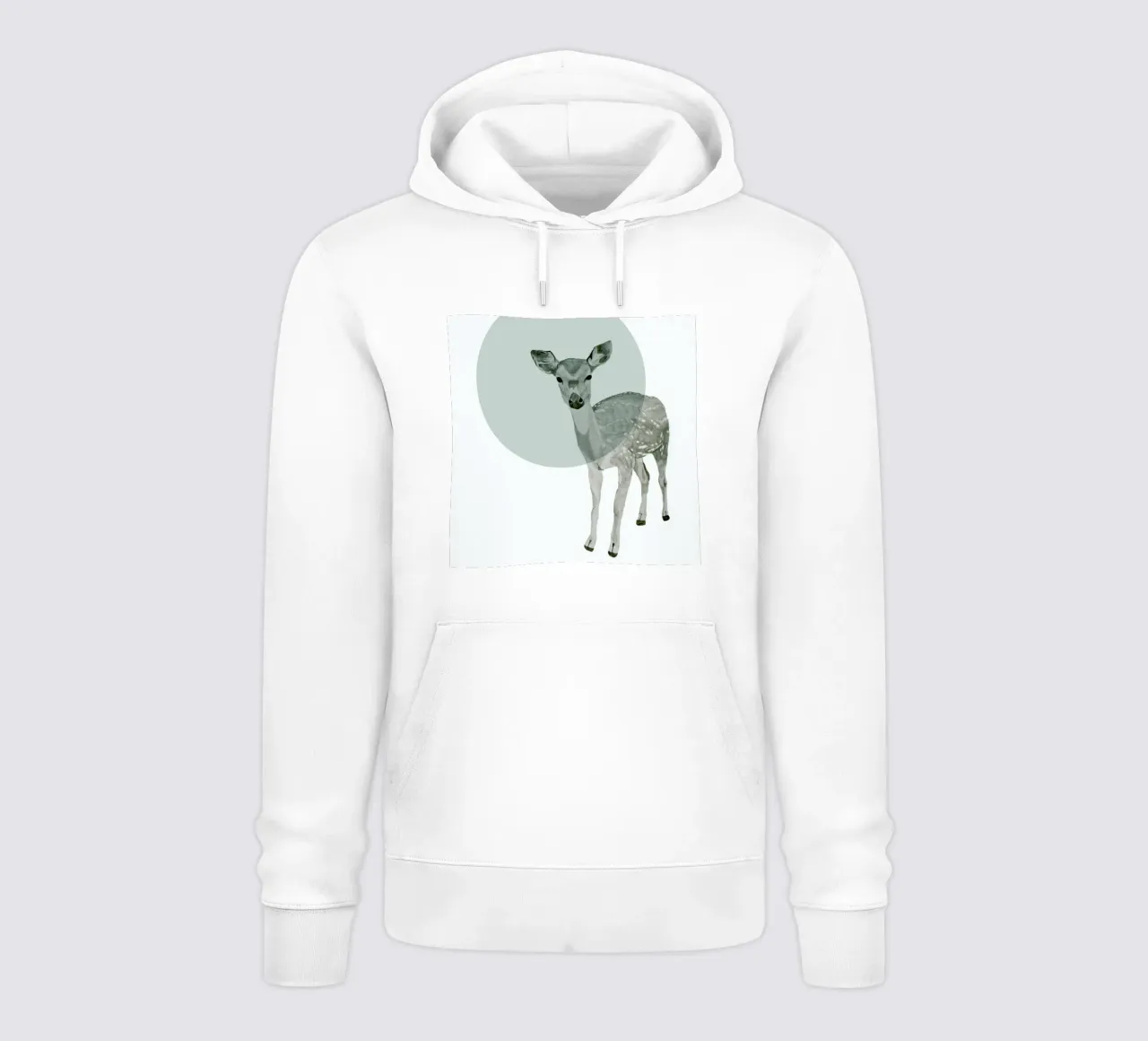 Deer felpa con cappuccio da Morgan Kendall