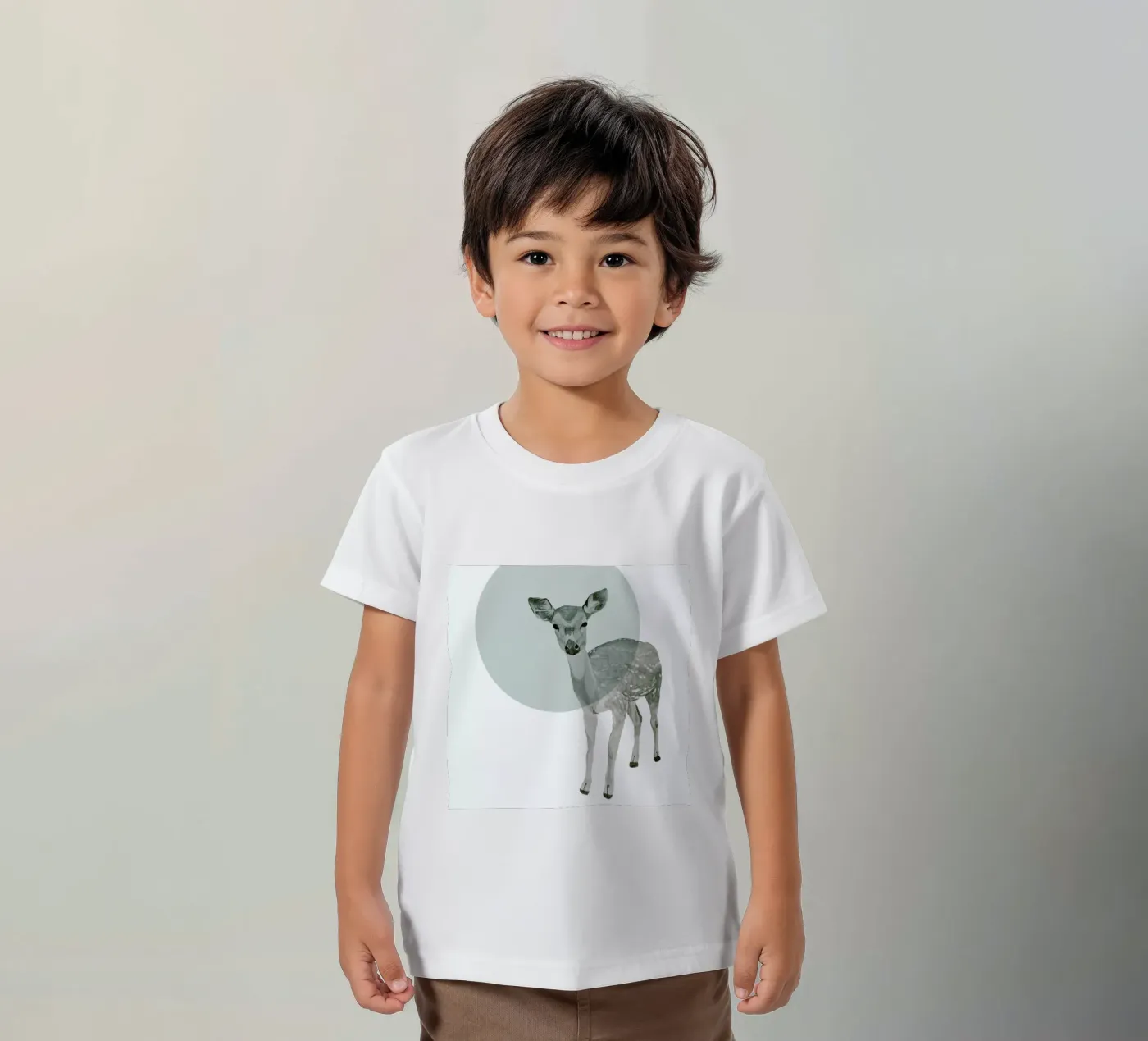 Deer Kinder T-Shirt von Morgan Kendall