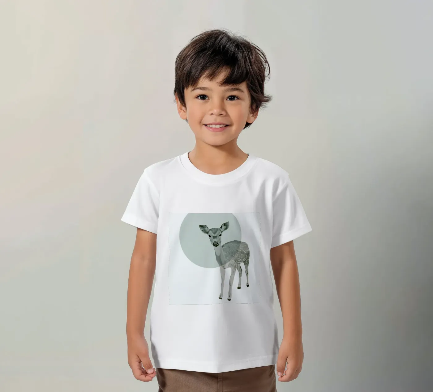 Deer Kinder T-Shirt von Morgan Kendall