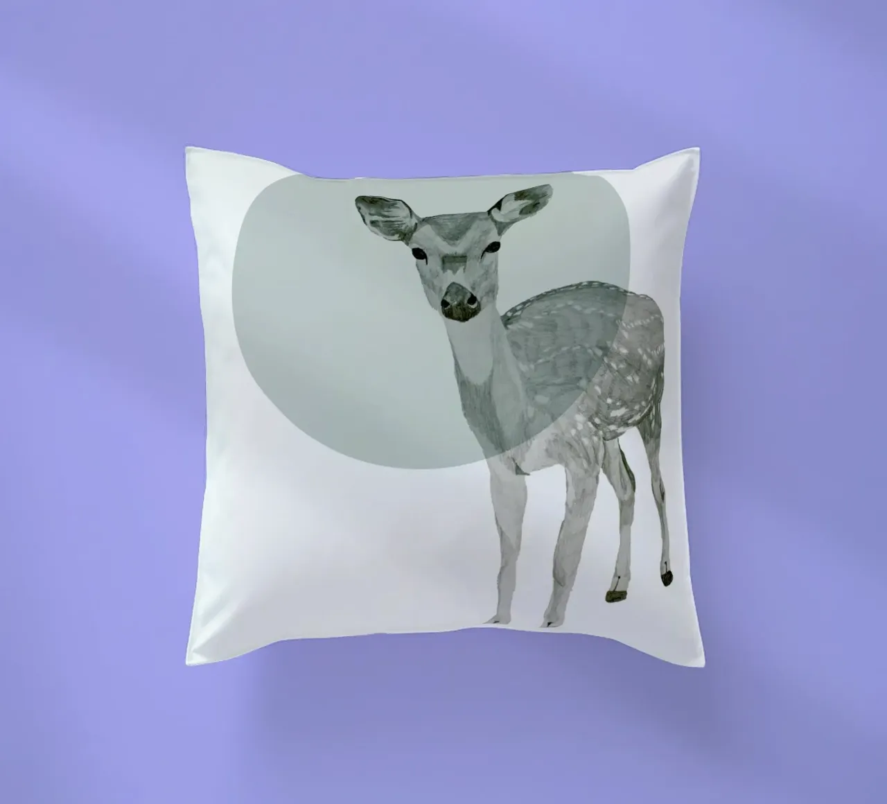 Deer cuscino da Morgan Kendall