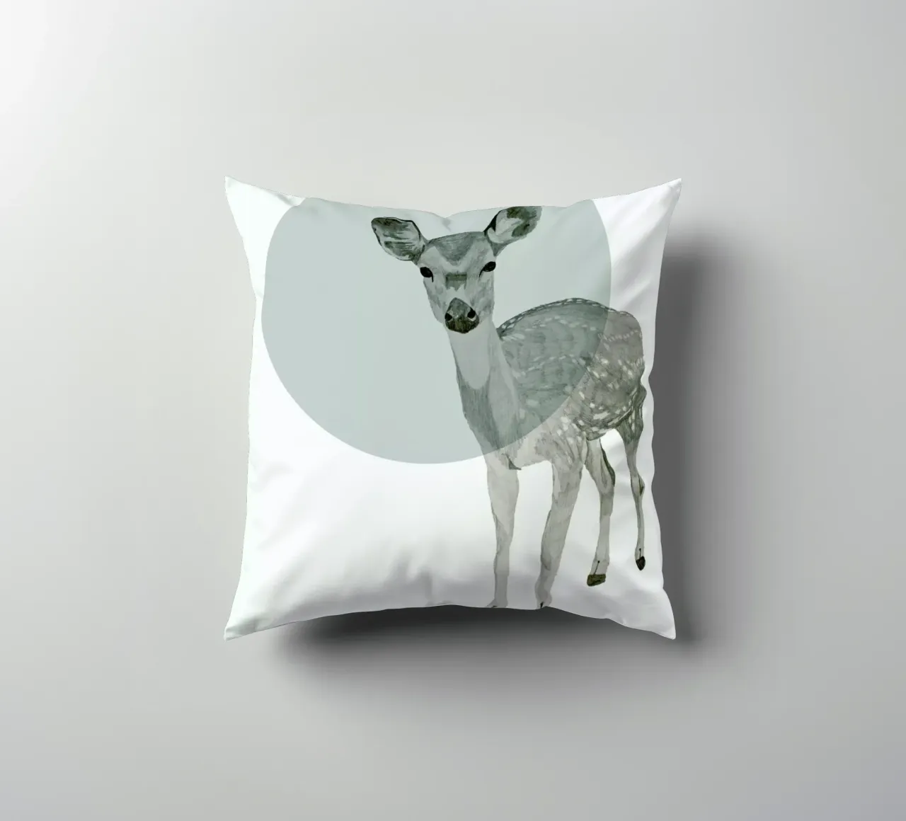Deer cuscino da Morgan Kendall