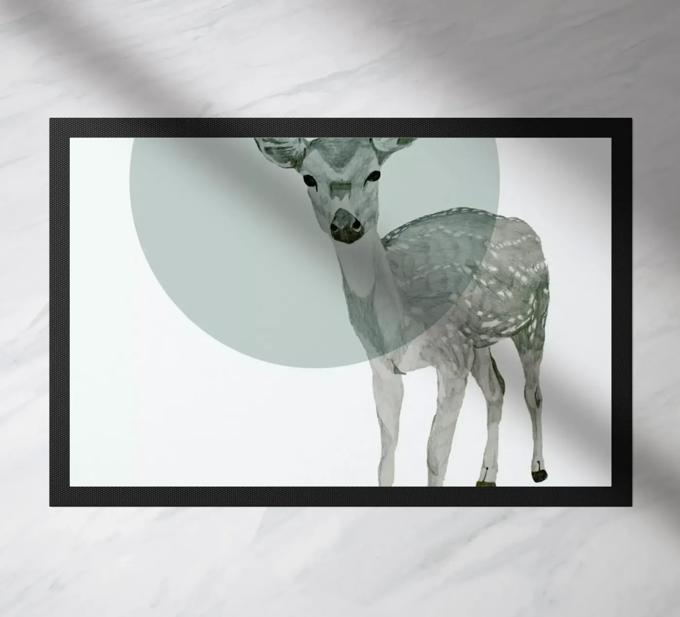 Deer Fußmatte von Morgan Kendall