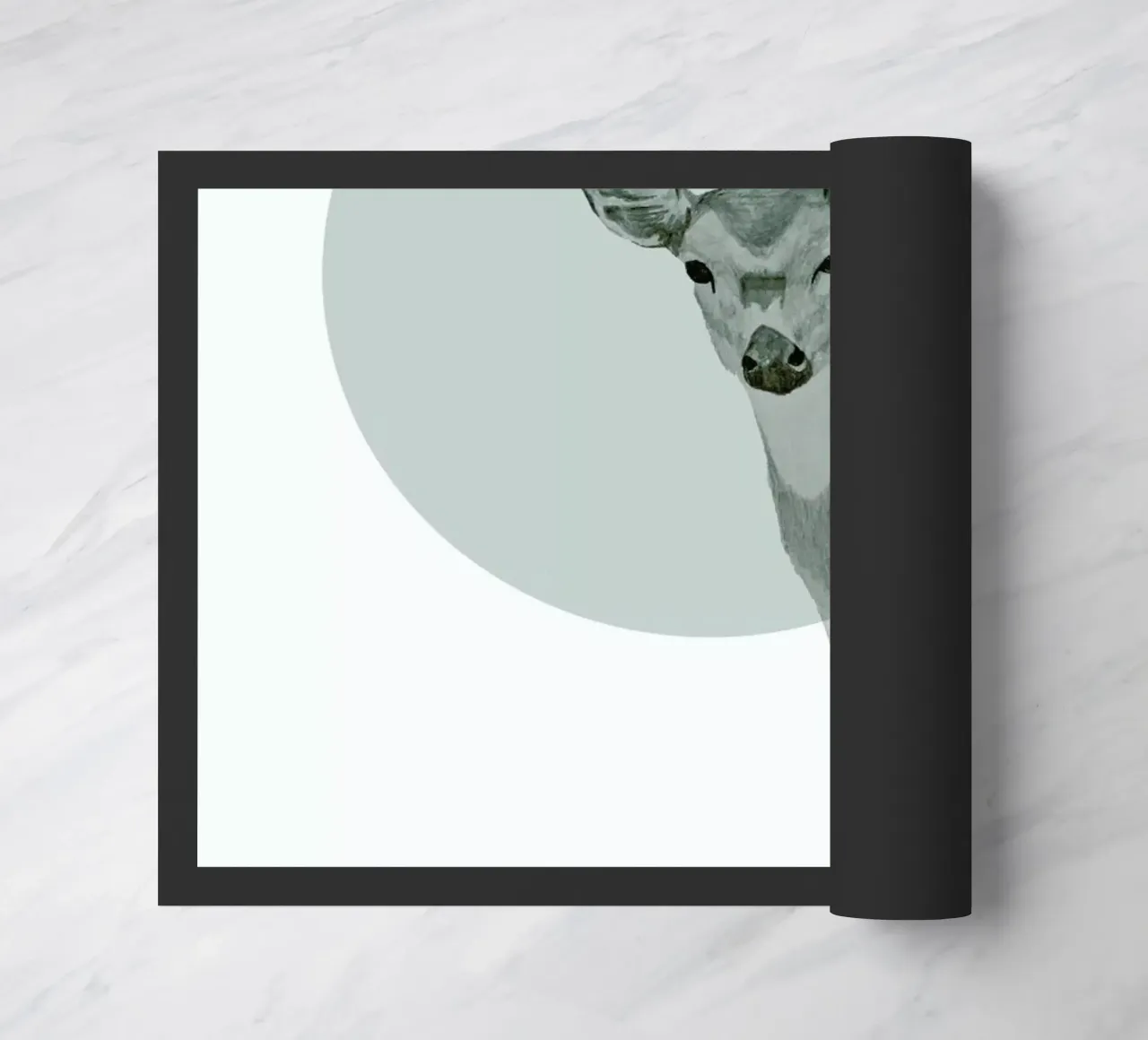 Deer doormat by Morgan Kendall