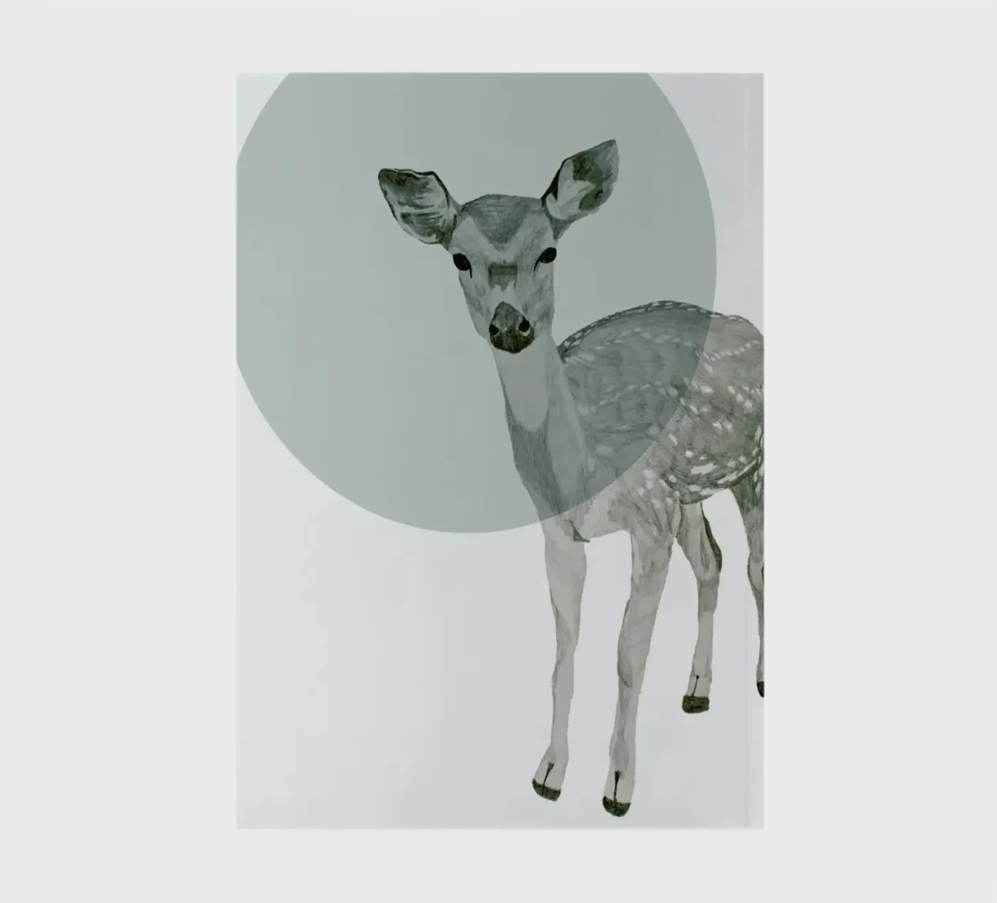 Deer notebook by Morgan Kendall