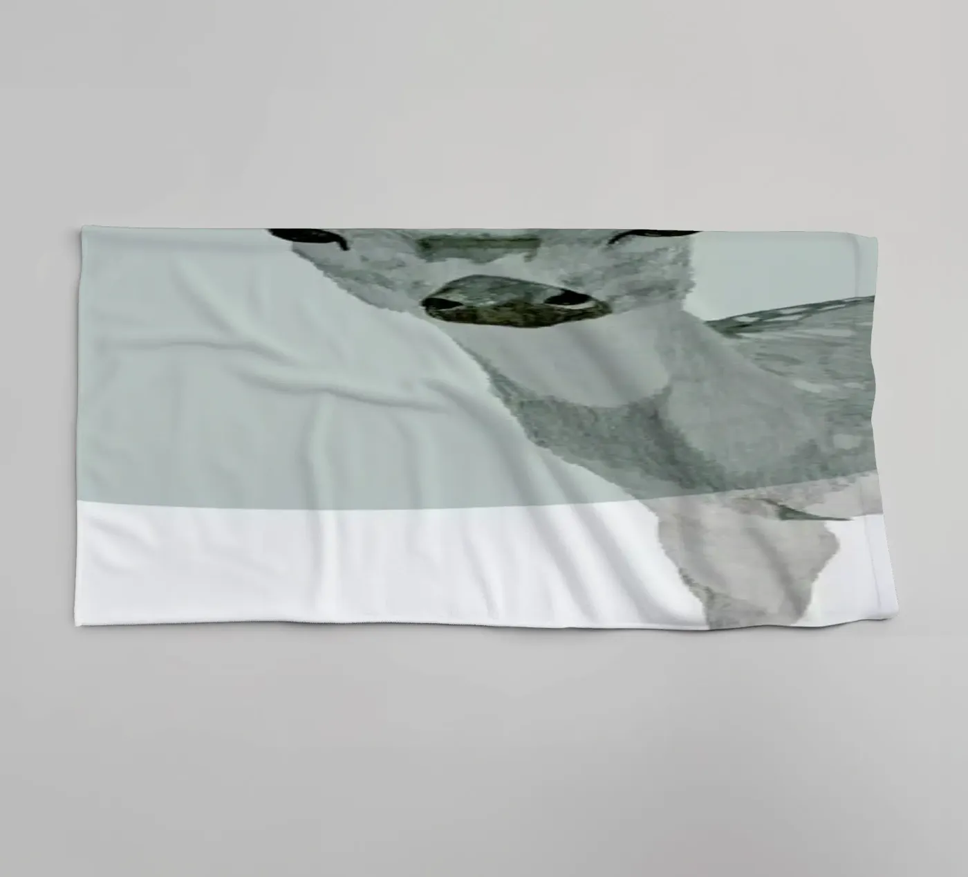 Deer towel by Morgan Kendall