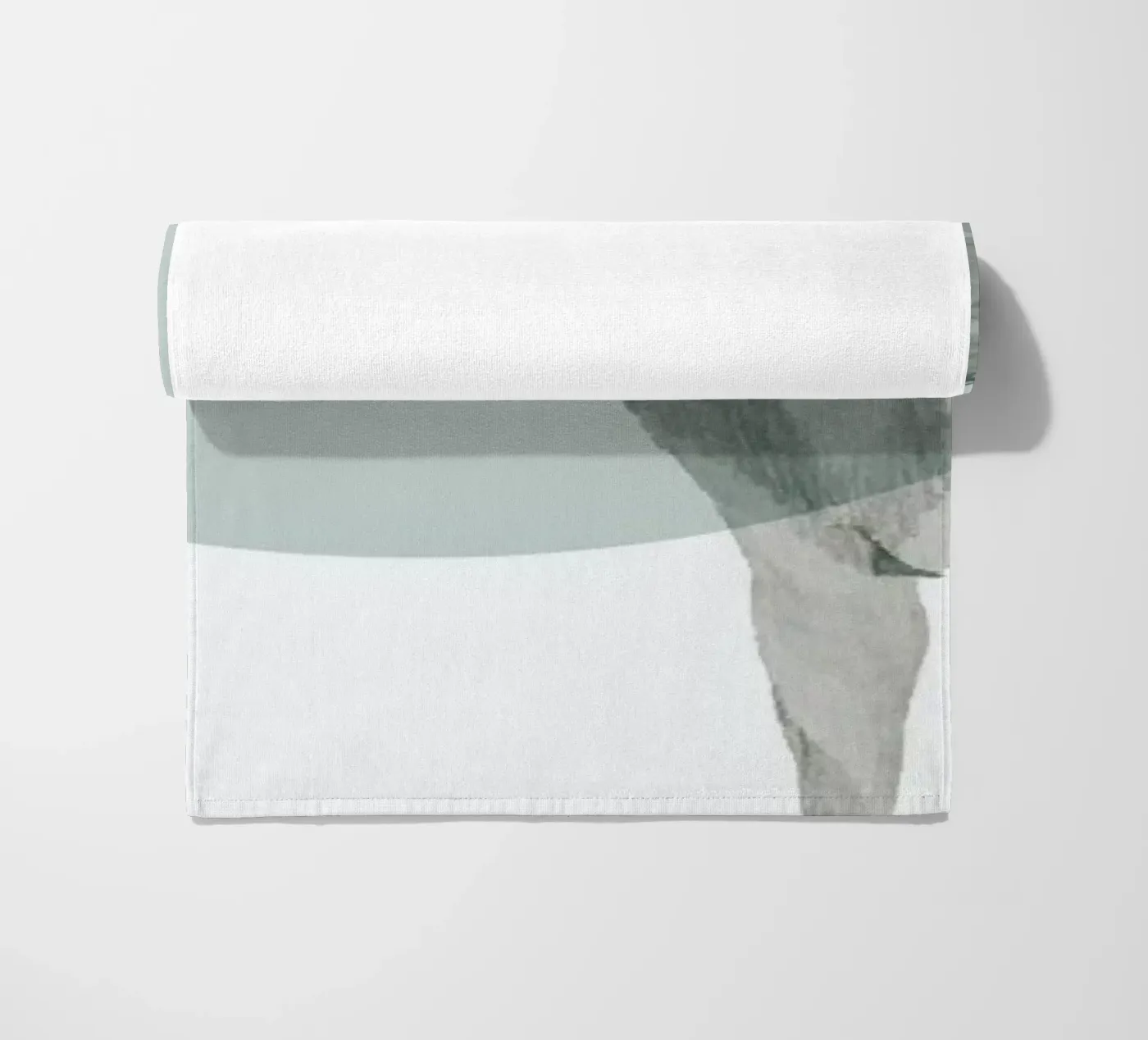 Deer beach towel by Morgan Kendall