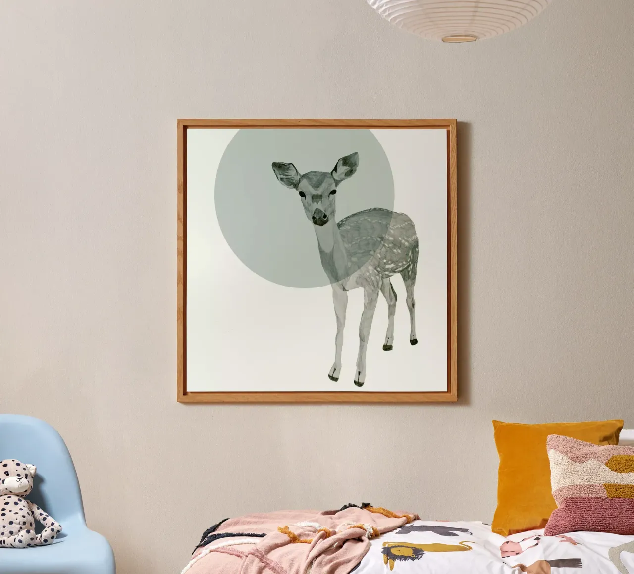 Deer alu-dibond by Morgan Kendall