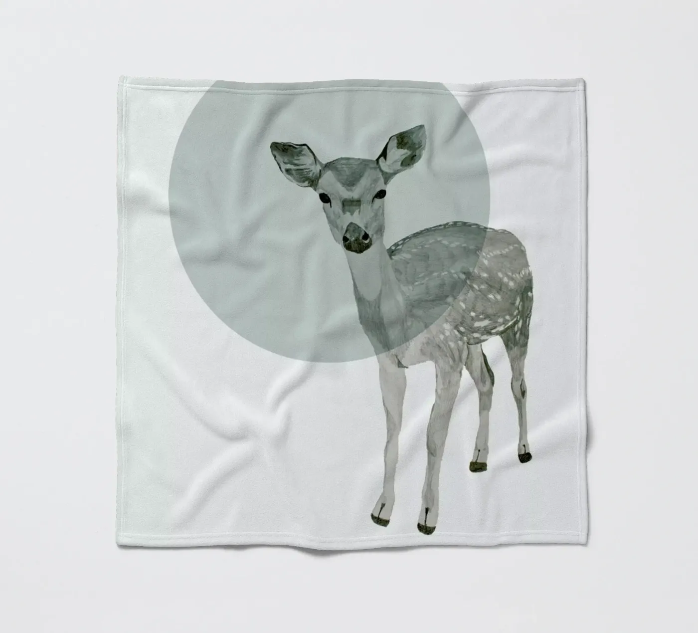 Deer Fleecedecke von Morgan Kendall