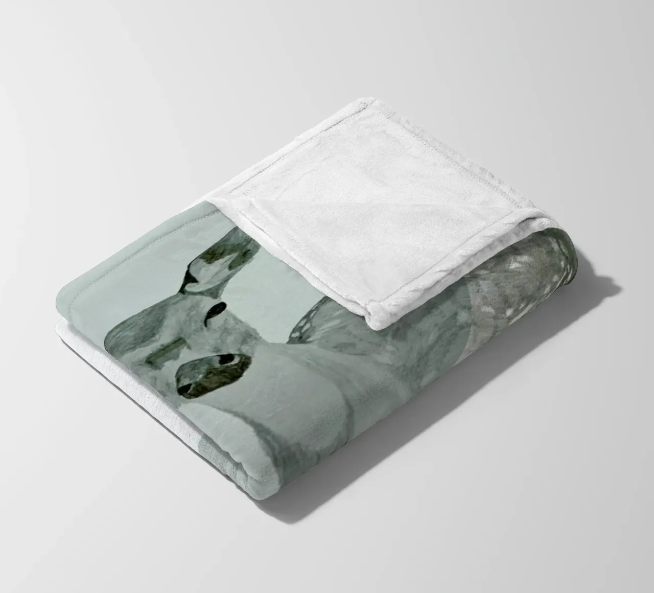 Deer fleecedeken van Morgan Kendall