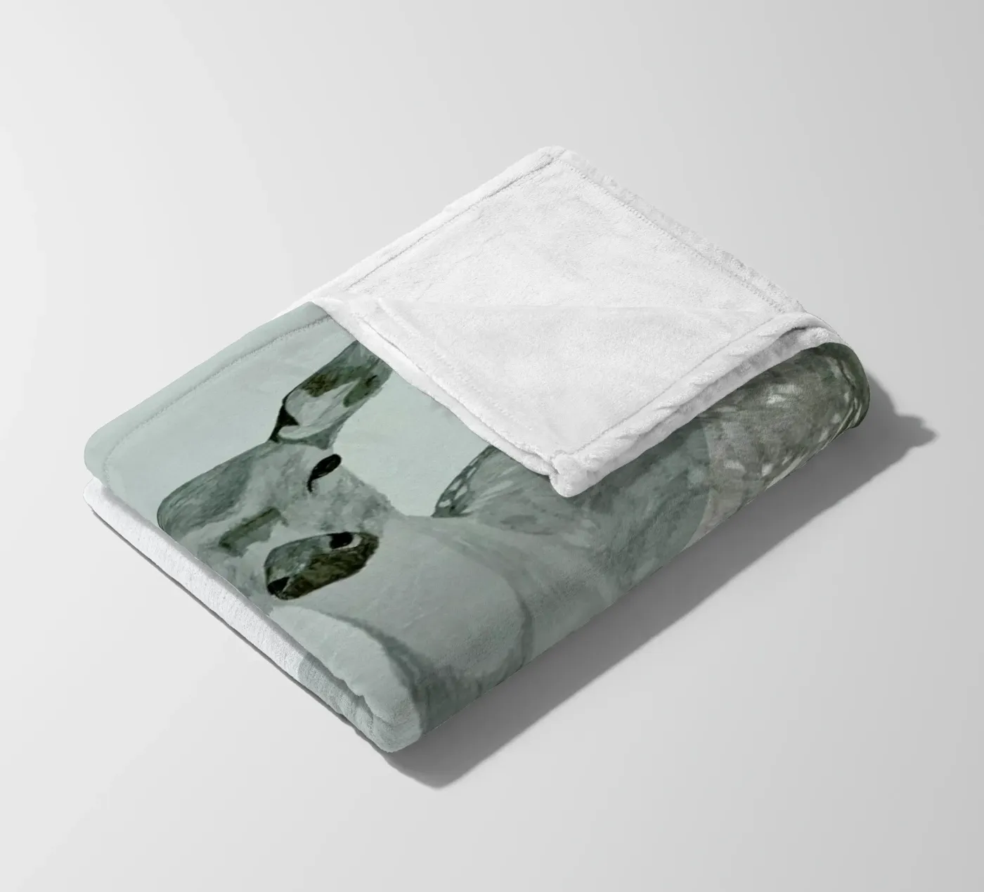 Deer Fleecedecke von Morgan Kendall