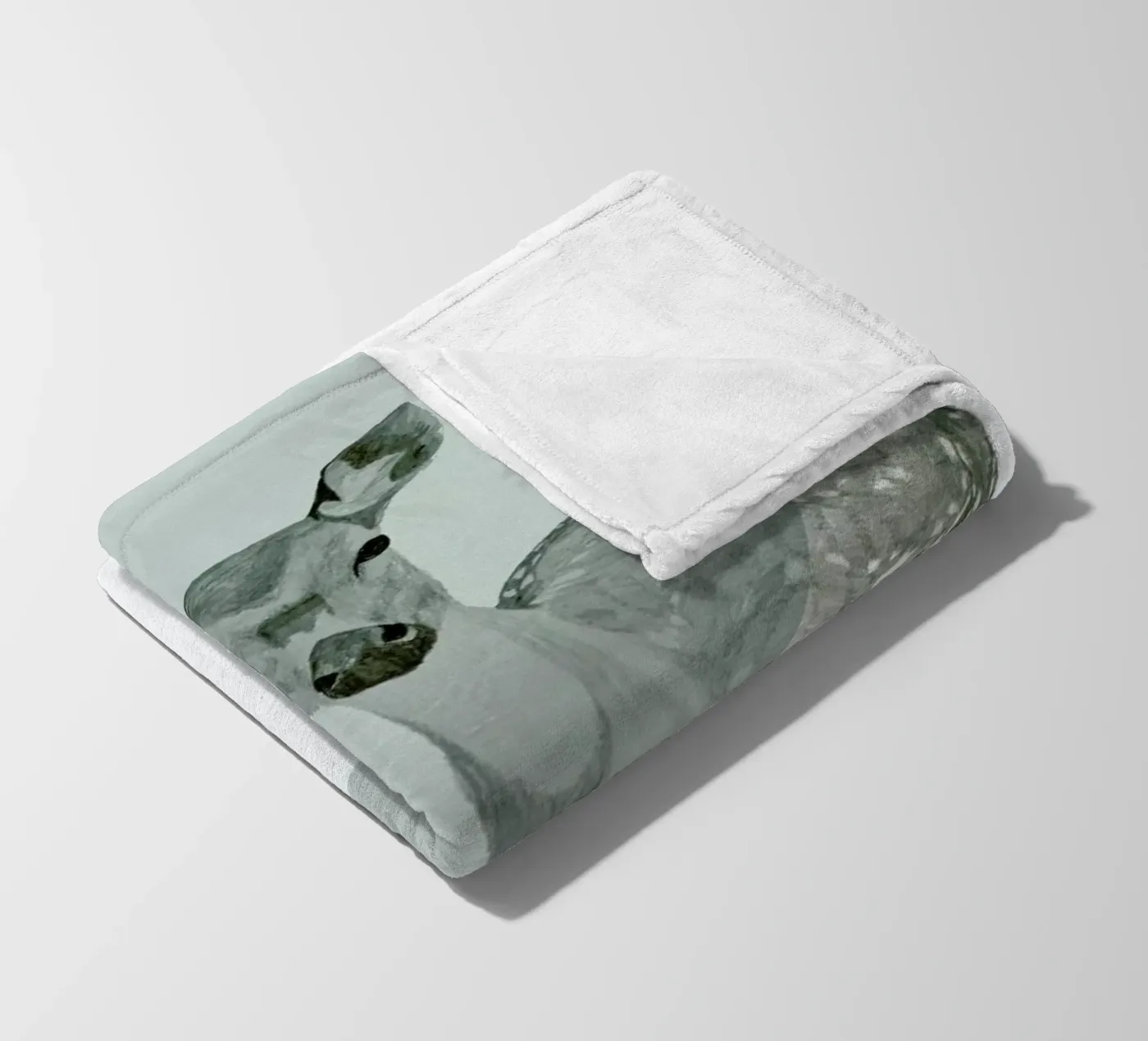 Deer Fleecedecke von Morgan Kendall