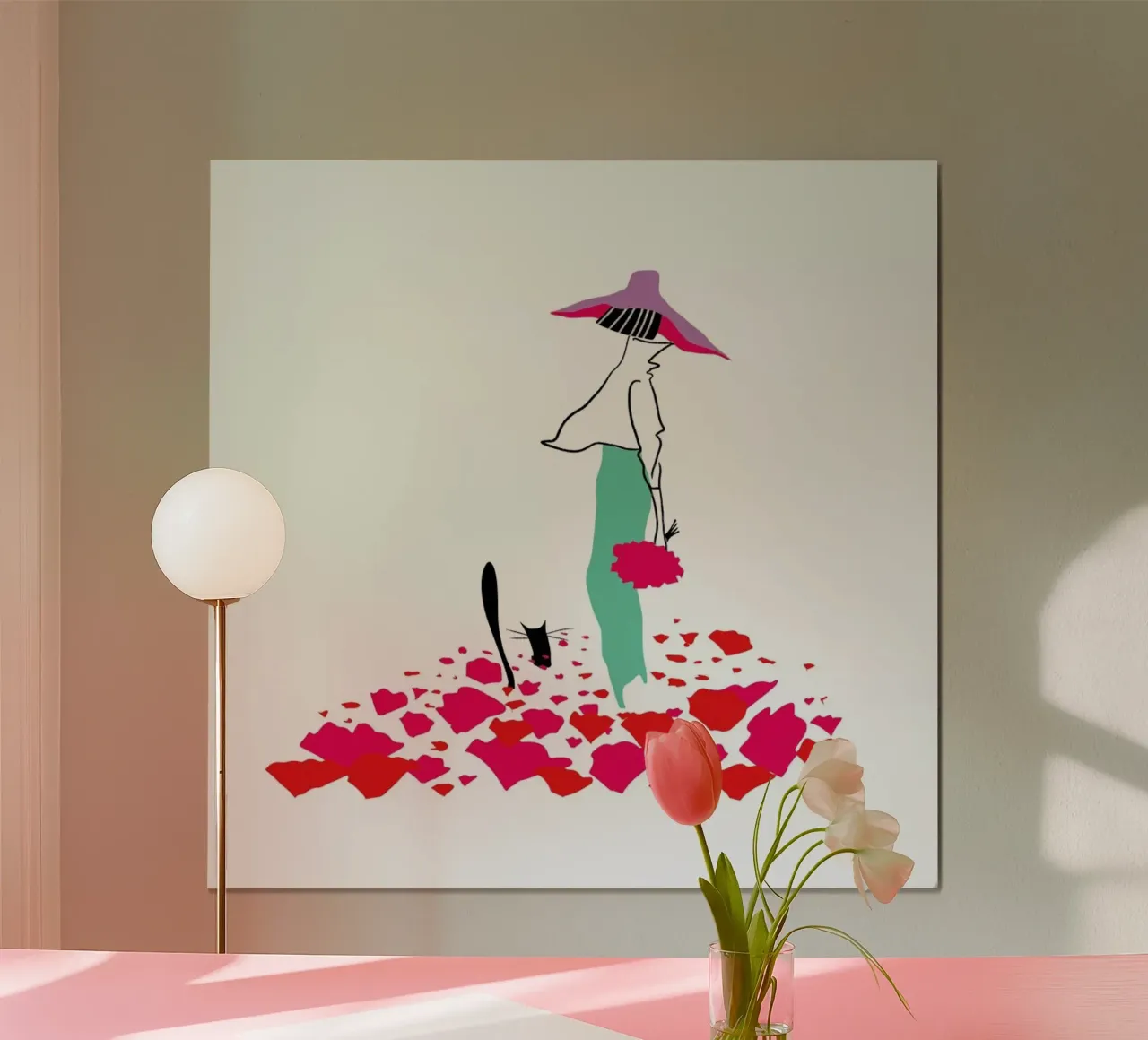 Poppy Fields poster da Moira Scicluna Zahra