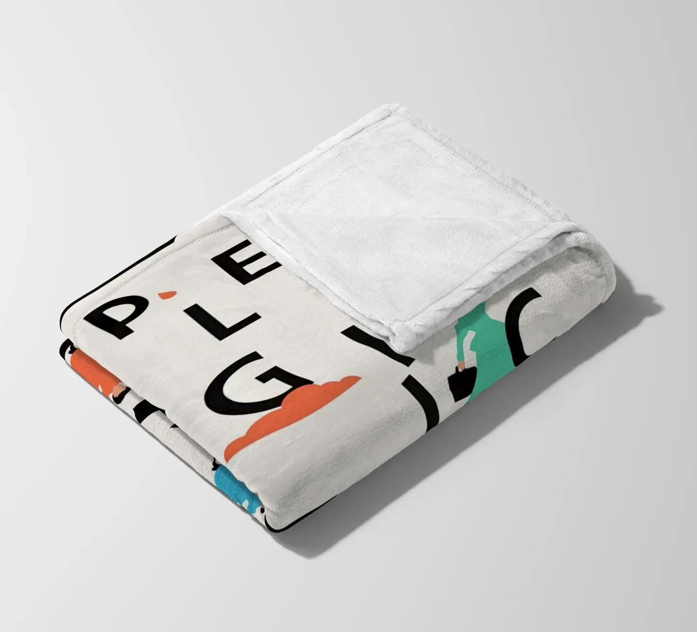 Supercali Fleecedecke von The Poster Kid