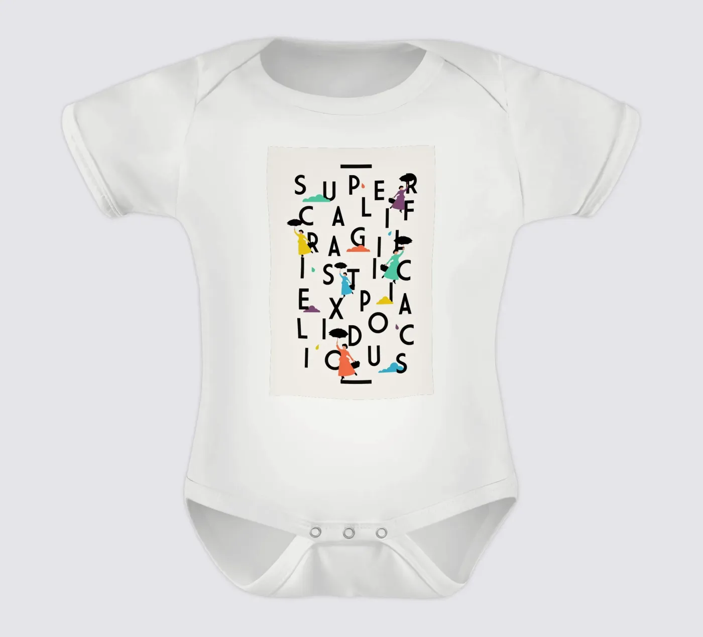 Supercali body bébé de The Poster Kid