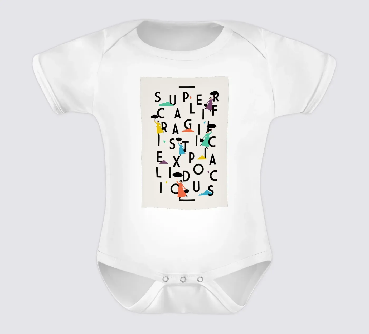 Supercali body bébé de The Poster Kid