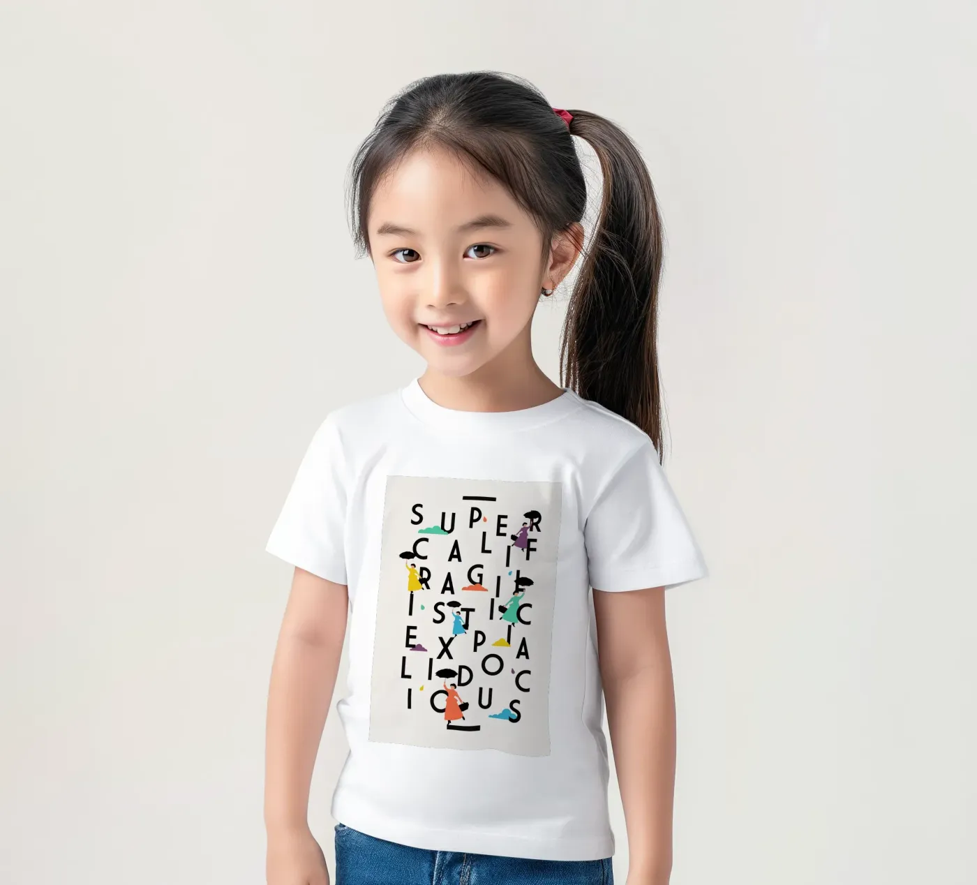 Supercali t-shirt bambini da The Poster Kid