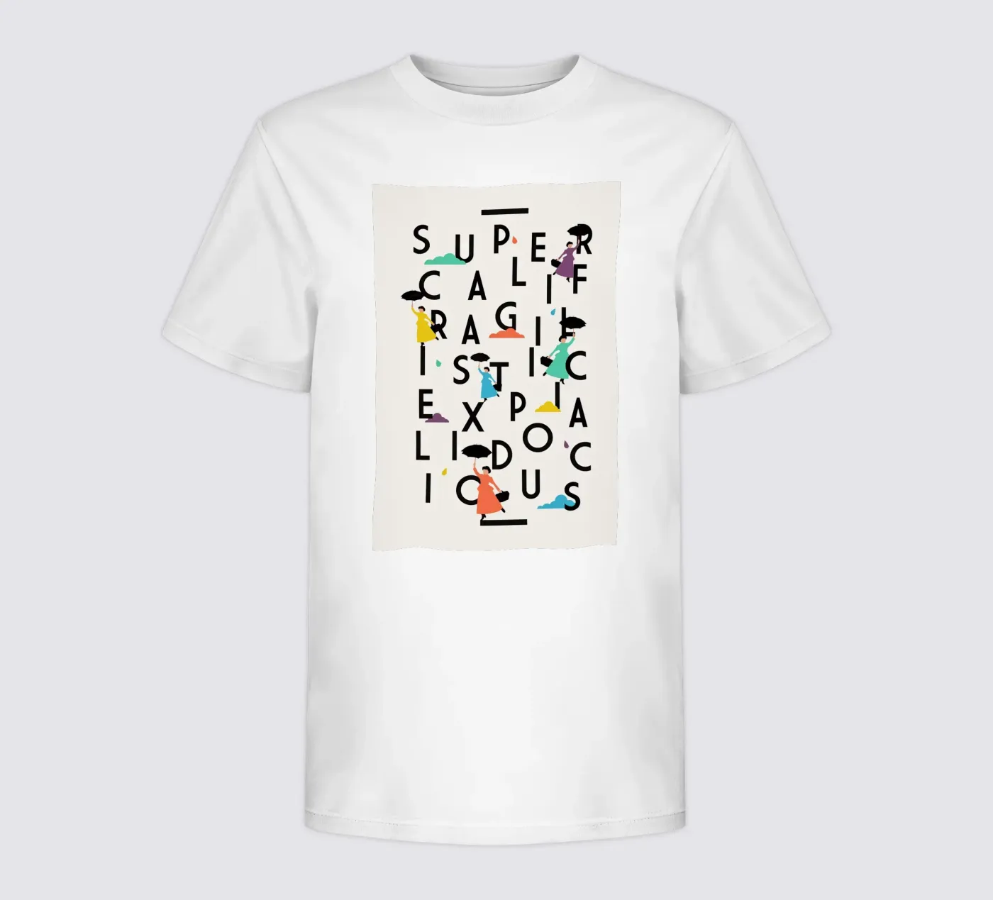 Supercali t-shirt bambini da The Poster Kid