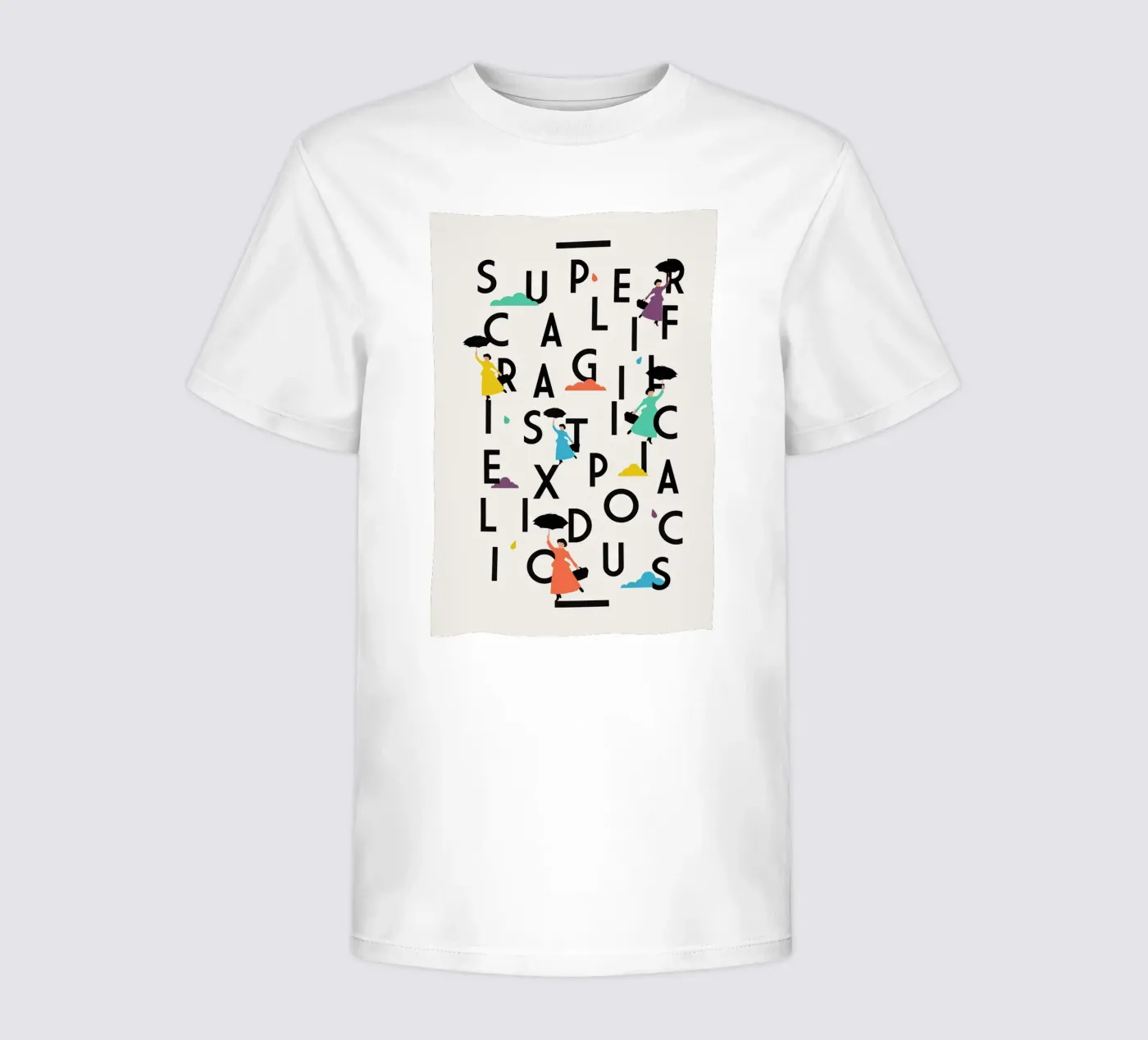 Supercali t-shirt bambini da The Poster Kid