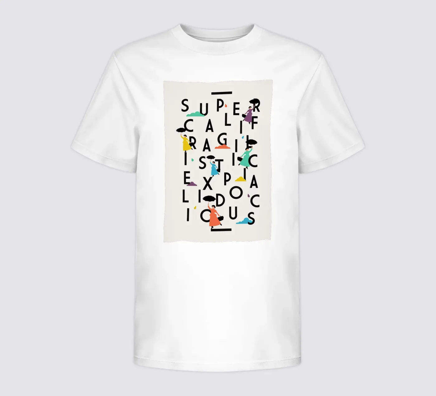 Supercali t-shirt bambini da The Poster Kid