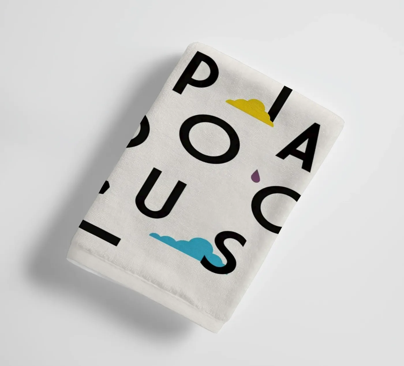 Supercali towel by The Poster Kid