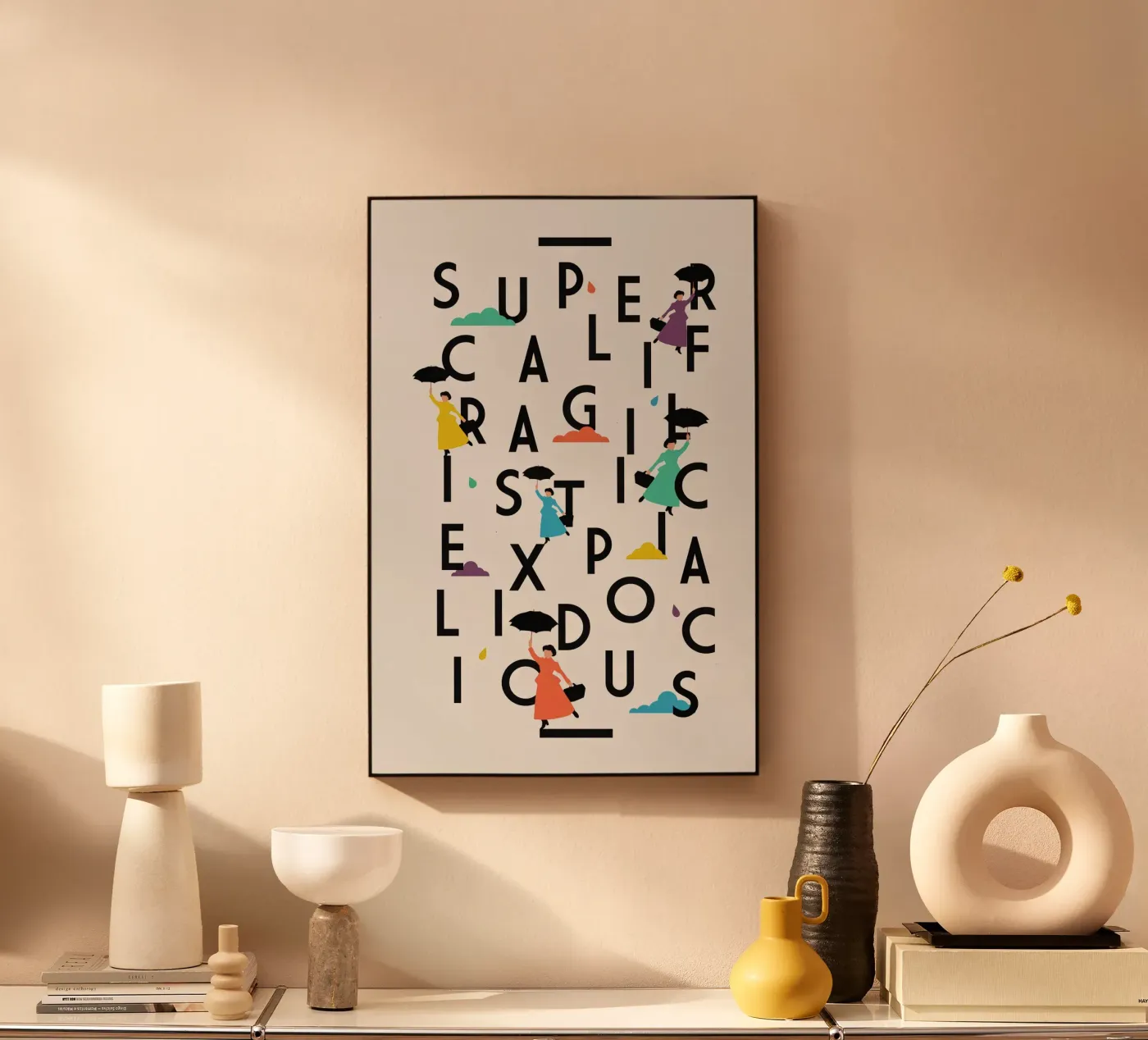 Supercali plexiglass da The Poster Kid