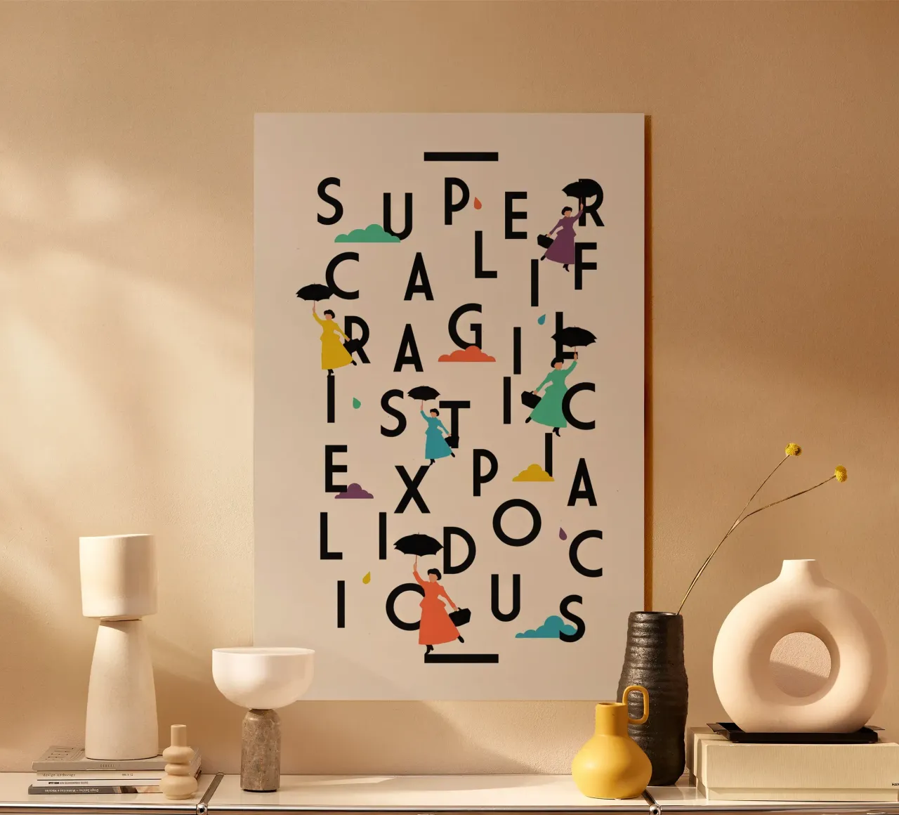 Supercali plexiglass da The Poster Kid