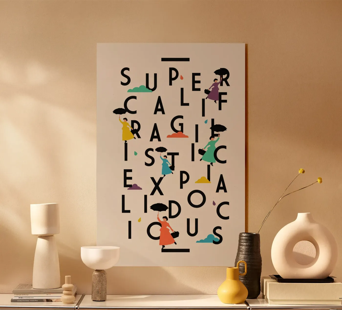 Supercali plexiglass da The Poster Kid