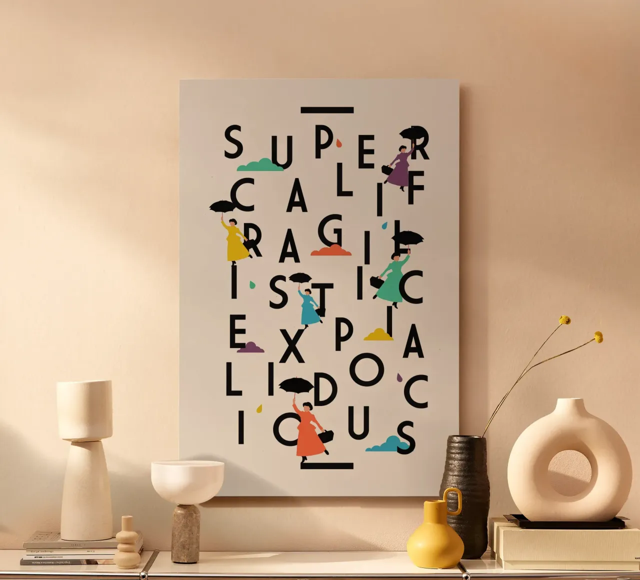 Supercali forex plate by The Poster Kid