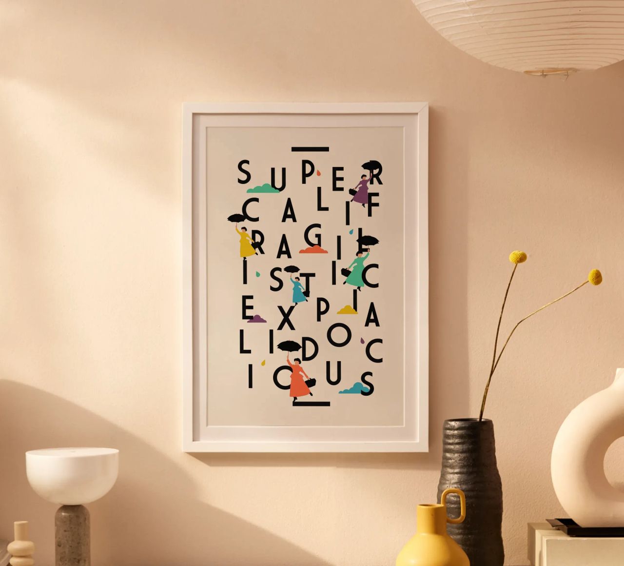 Supercali Poster von The Poster Kid