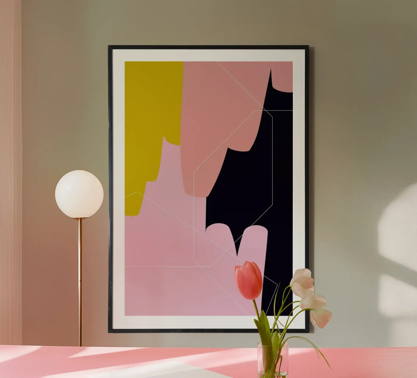 Mila poster van XOXO Arte