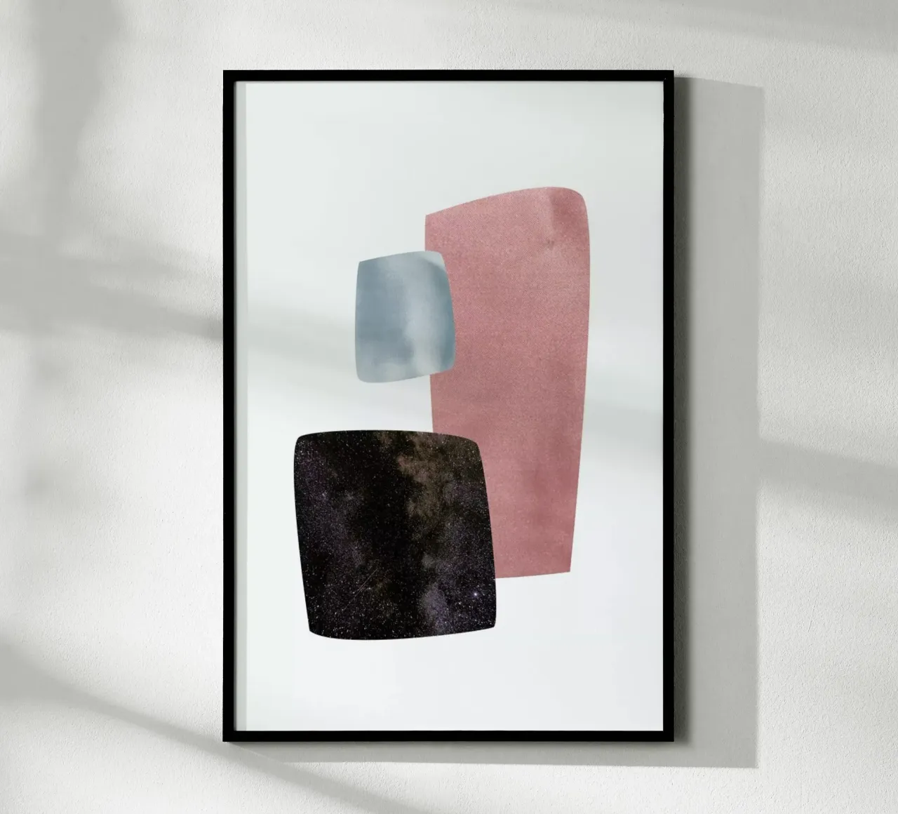 Cosmic poster with plastic frame by petiteCAPS